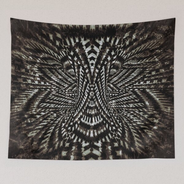 Item preview, Abstract Black & White Fractal Tunnel Manipulation designed and sold by SXW Designs.