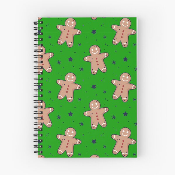 Item preview, Gingerbread men, snowflakes seamless pattern. Christmas background. Festive baked, flat design, doodle style. designed and sold by adamtepl.