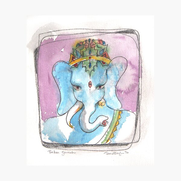 Aperçu de l'œuvre Babar Ganesh créée et vendue par Tama Blough.