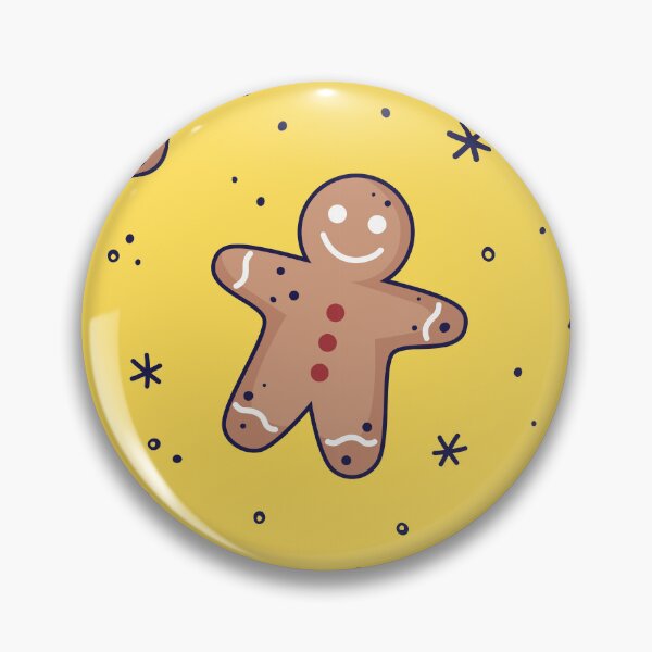 Item preview, Gingerbread men, snowflakes seamless pattern. Christmas background. Festive baked, flat design, doodle style. designed and sold by adamtepl.