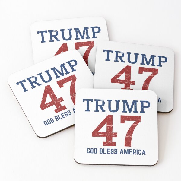 Item preview, Trump 47 God Bless America  designed and sold by HowToCanadian.