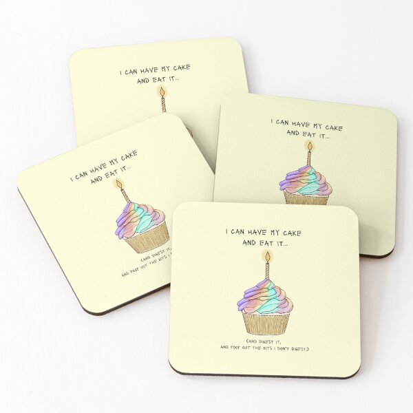 Item preview, I Can Have My Cake and Eat it  designed and sold by KittyLovesArts.