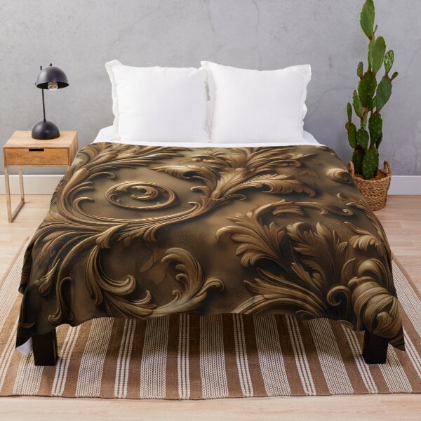 Item preview, Ornate Baroque Floral Pattern designed and sold by aminz4.