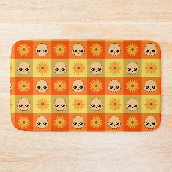 Item preview, Skulls and flowers pattern designed and sold by sasyall.