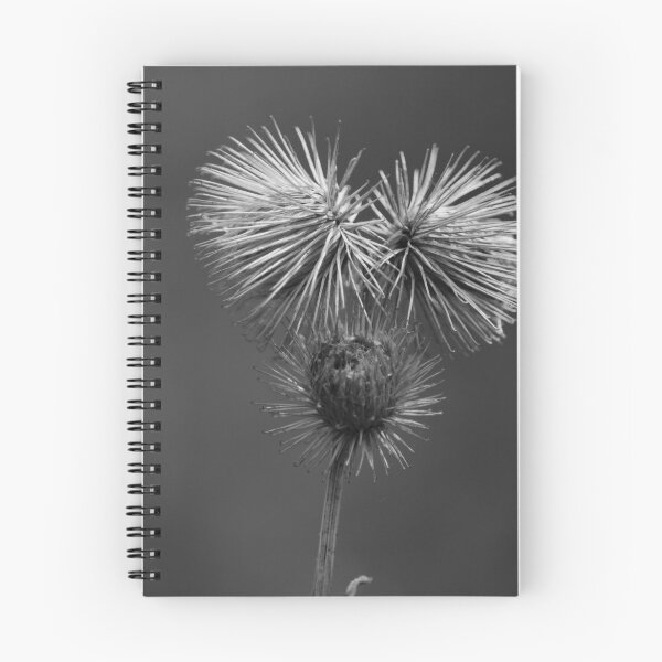 Item preview, Dried Wildflower Closeup Vertical Black And White designed and sold by eddiebarronshop.