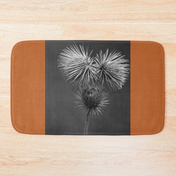 Item preview, Dried Wildflower Closeup Vertical Black And White designed and sold by eddiebarronshop.