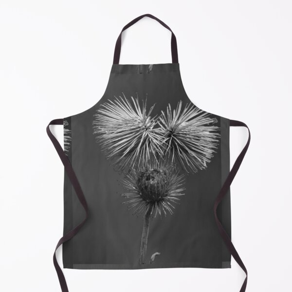 Item preview, Dried Wildflower Closeup Vertical Black And White designed and sold by eddiebarronshop.