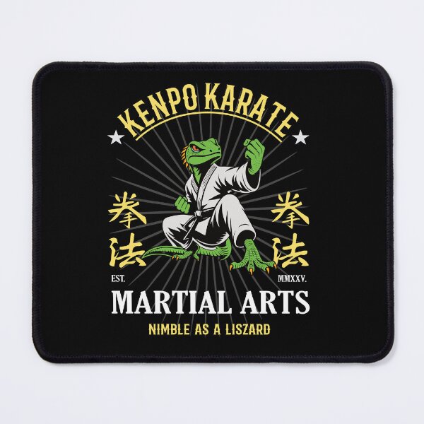 Item preview, Kenpo Karate Lizard - Nimble as a Lizard designed and sold by RetroMaritalArt.