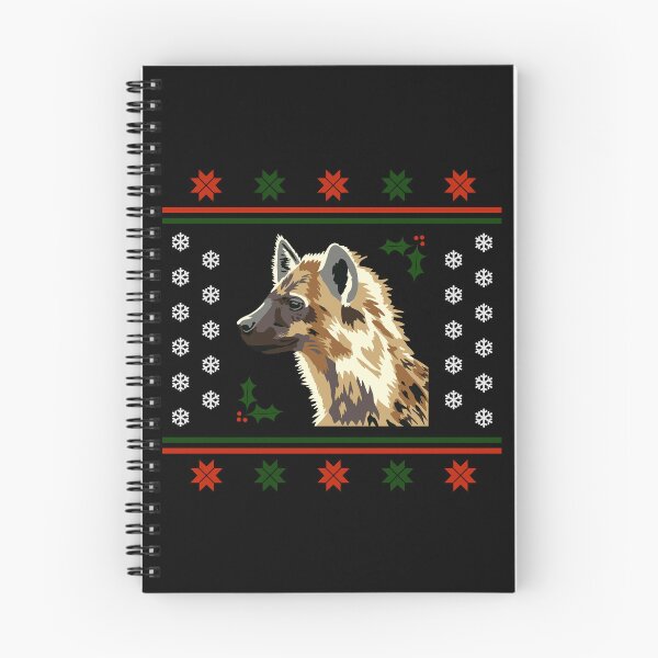 Item preview, Ugly Christmas Sweater - Hyena designed and sold by GeoCreate.