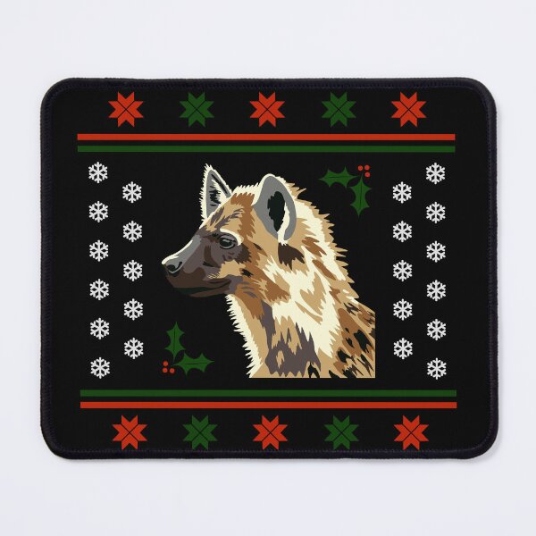 Item preview, Ugly Christmas Sweater - Hyena designed and sold by GeoCreate.