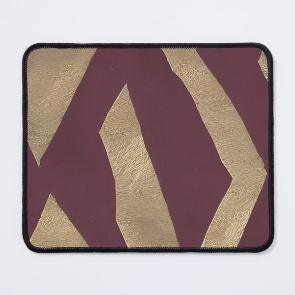Item preview, Maroon and Gold Zigzag designed and sold by FemiBiutti.