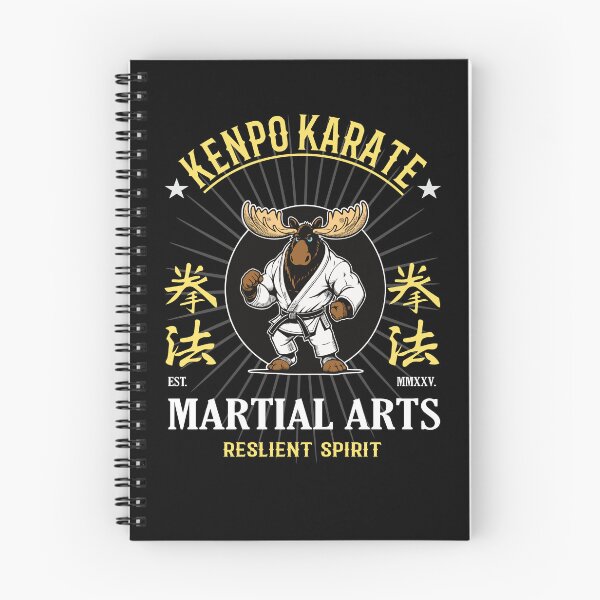 Item preview, Kenpo Karate Moose - Resilient Spirit designed and sold by RetroMaritalArt.