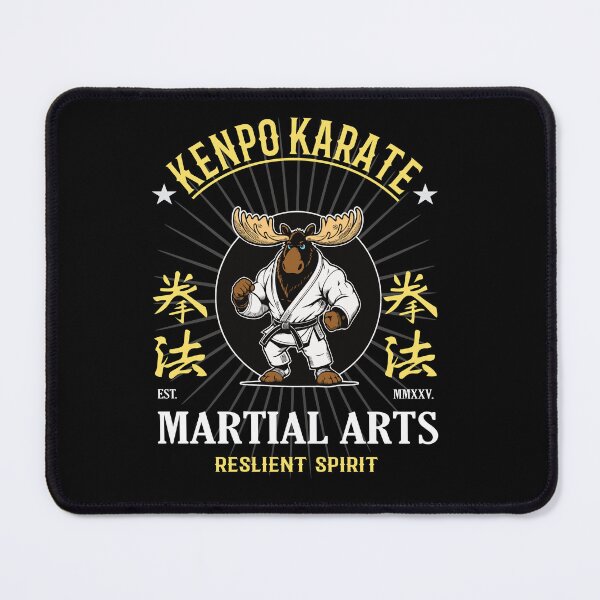 Item preview, Kenpo Karate Moose - Resilient Spirit designed and sold by RetroMaritalArt.