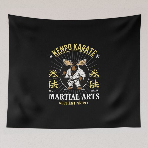 Item preview, Kenpo Karate Moose - Resilient Spirit designed and sold by RetroMaritalArt.