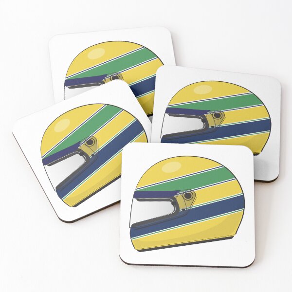 Item preview, Ayrton Senna Helmet designed and sold by SpeedyHeros.