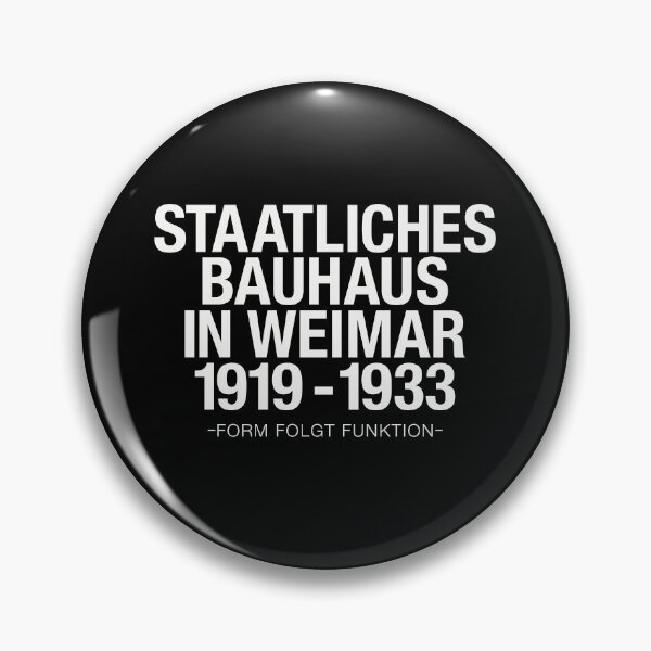 Item preview, Bauhaus Tribute Logo – Weimar Era Design designed and sold by Boogosh.
