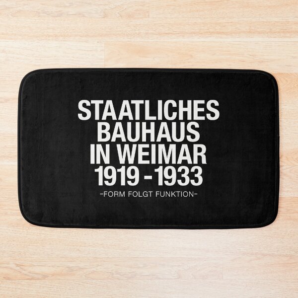 Item preview, Bauhaus Tribute Logo – Weimar Era Design designed and sold by Boogosh.