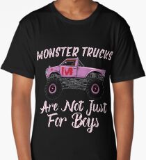 Monster Trucks are not just for Boys. Long T-Shirt
