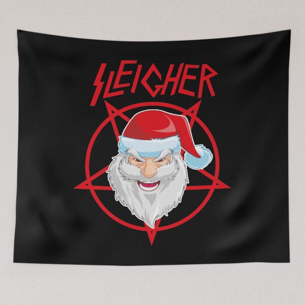 Item preview, Sleigher Evil Santa Christmas Design designed and sold by PNGShop.