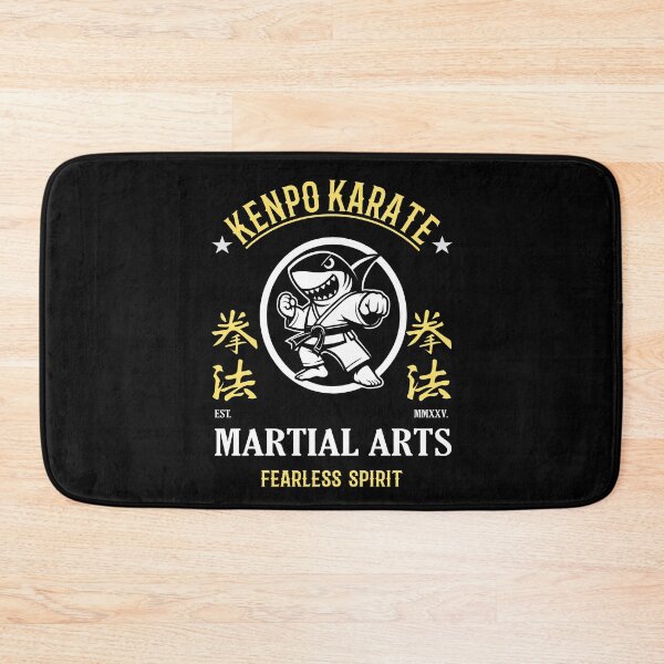 Item preview, Kenpo Karate Shark - Fearless Spirit - cool shark and martial arts design designed and sold by RetroMaritalArt.