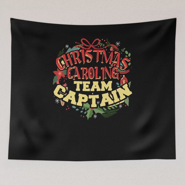 Item preview, Christmas Caroling Team Captain Christmas Design designed and sold by PNGShop.