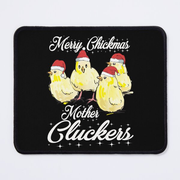 Item preview, Merry Chickmas Mother Cluckers Christmas Design designed and sold by PNGShop.