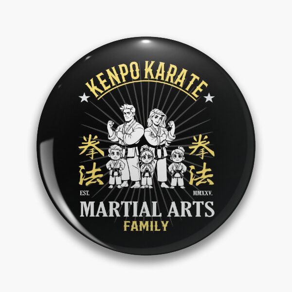 Item preview, Kenpo Karate Family - For mother, father and martial arts enthusiastic children designed and sold by RetroMaritalArt.