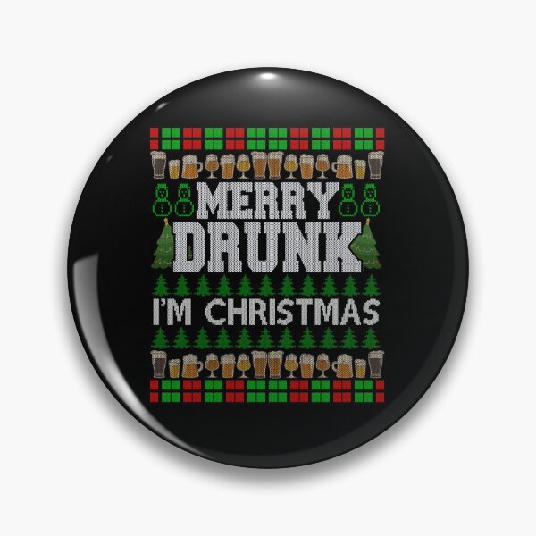 Item preview, Merry Drunk Im Christmas Ugly Christmas Sweater Design designed and sold by PNGShop.
