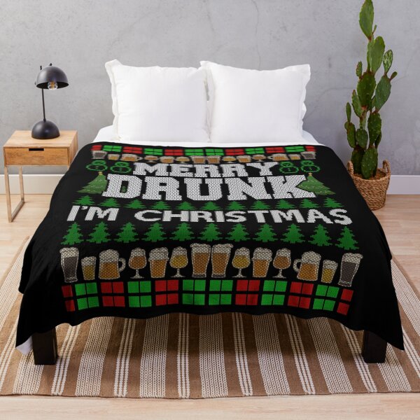 Item preview, Merry Drunk Im Christmas Ugly Christmas Sweater Design designed and sold by PNGShop.