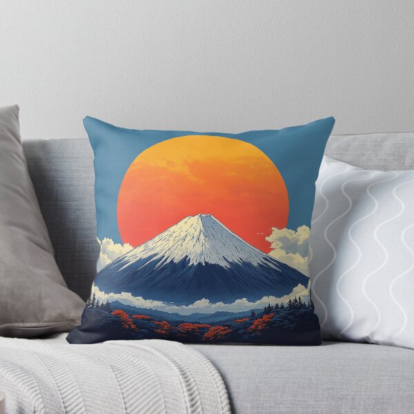 Item preview, Mount Fuji in Pop Art Style designed and sold by VTcountrydigital.
