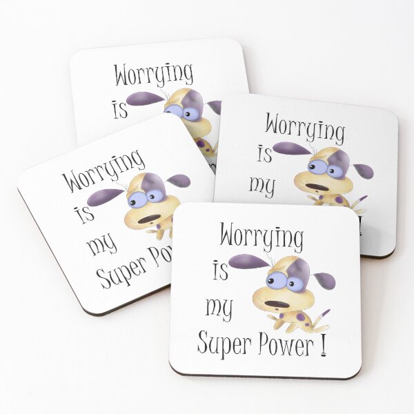 Item preview, Worrying is My Super power! designed and sold by e-dream.