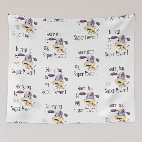 Item preview, Worrying is My Super power! designed and sold by e-dream.