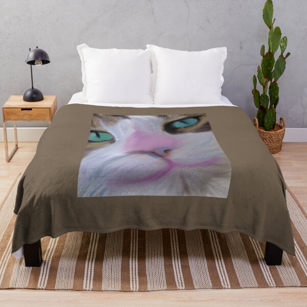 Item preview, colourful Koda cat designed and sold by ChitteringArt.