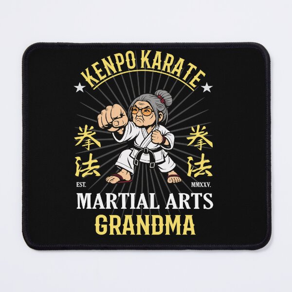 Item preview, Kenpo Karate Grandma - Funny design with the martial arts grandma designed and sold by RetroMaritalArt.