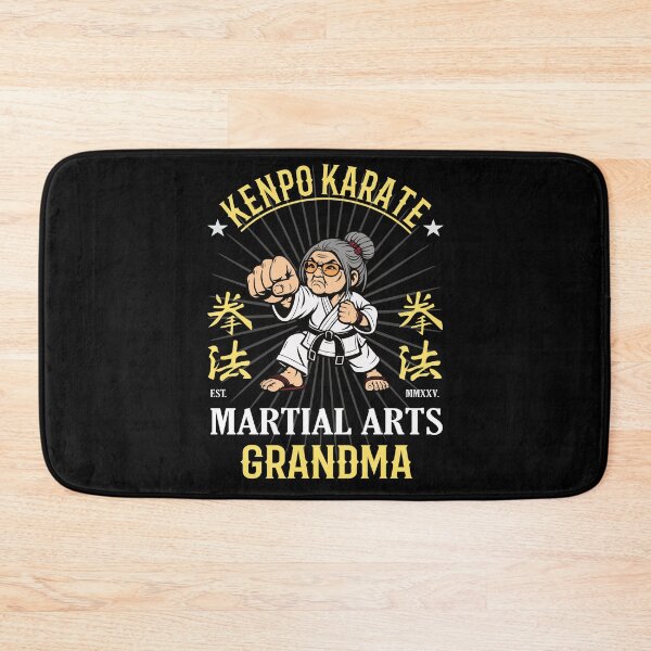 Item preview, Kenpo Karate Grandma - Funny design with the martial arts grandma designed and sold by RetroMaritalArt.