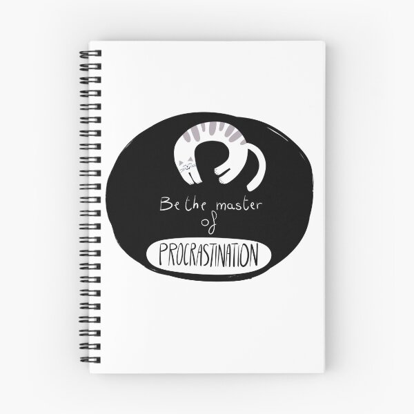 Item preview, The lazy cat quotes - procrastination designed and sold by robyna75.