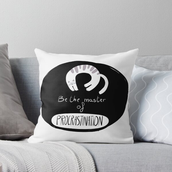 Item preview, The lazy cat quotes - procrastination designed and sold by robyna75.