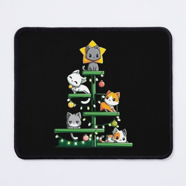 Item preview, cat Christmas tree designed and sold by Playful-Monster.