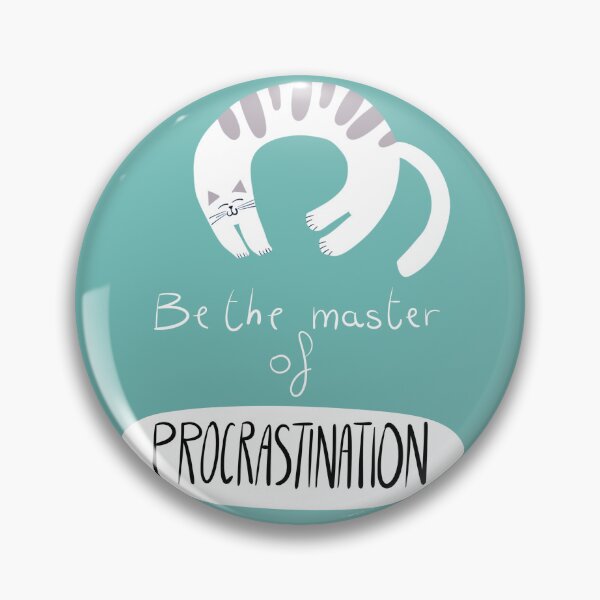 Item preview, The lazy cat quotes  - procrastination green designed and sold by robyna75.