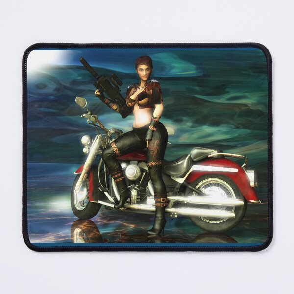 Item preview, The Road Warriorette designed and sold by Alphaholics Non-Anonymous Art Studios.