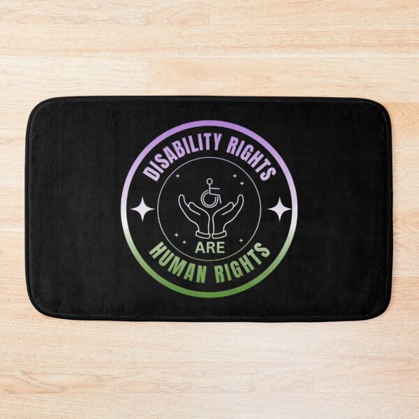 Item preview, Disability Rights Are Human Rights, Genderqueer pride flag graphic, Motivational, Inspirational, Powerful, Strong, Equal Rights for all,  Love wins, Love is love, Pride, 3rd December,  designed and sold by PrideBeProud.