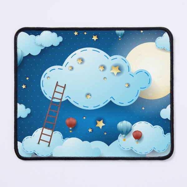 Item preview, Moonlight and clouds designed and sold by LuisaVenturoli.