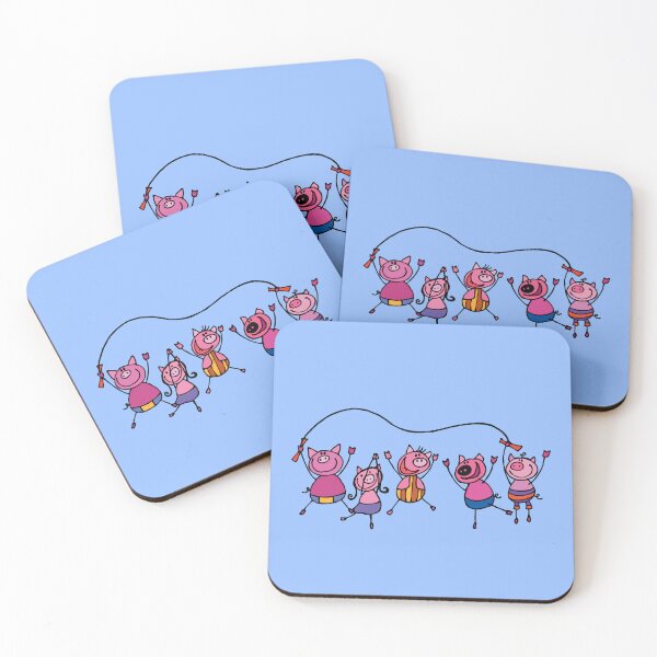 Item preview, happy little pigs designed and sold by TerazTy.