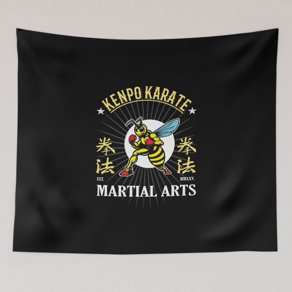 Item preview, Kenpo Karate Wasp - With the saying: Sting like a Bee designed and sold by RetroMaritalArt.