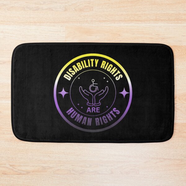 Item preview, Disability Rights Are Human Rights, Nonbinary pride flag graphic, Motivational, Inspirational, Powerful, Strong, Equal Rights for all,  Love wins, Love is love, Pride, 3rd December,  designed and sold by PrideBeProud.