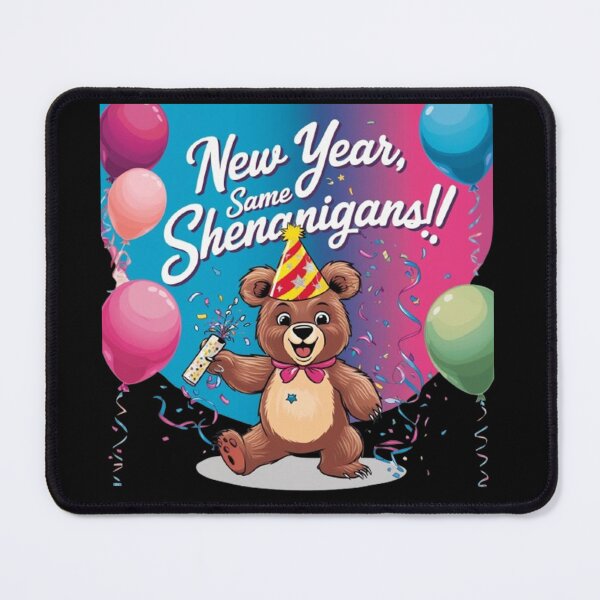 Item preview, New Year Same Shenanigans Funny New Year Sarcastic Shirt designed and sold by cirereyes.