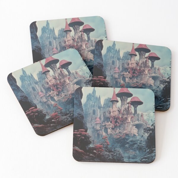 Item preview, The Enchanted Mushroom Castle designed and sold by LonesomeKnight.