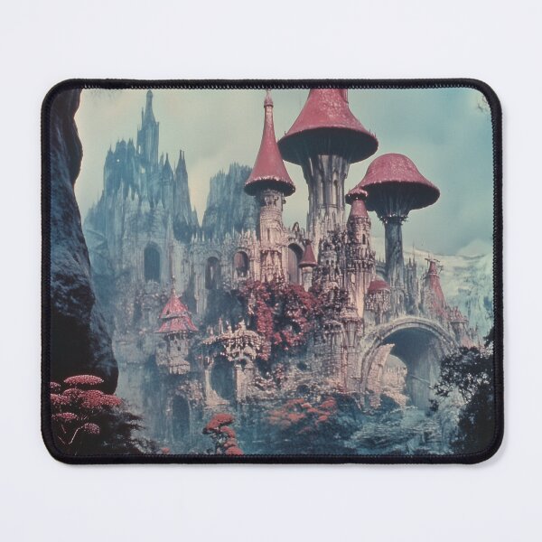 Item preview, The Enchanted Mushroom Castle designed and sold by LonesomeKnight.