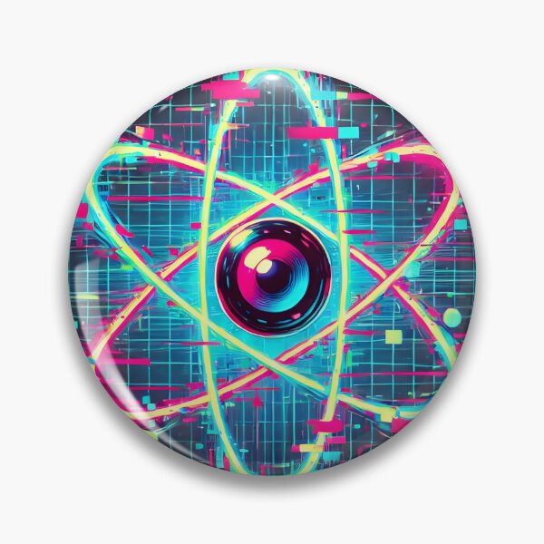 Item preview, Neon Quantum Nexus designed and sold by ThinkIDEA.