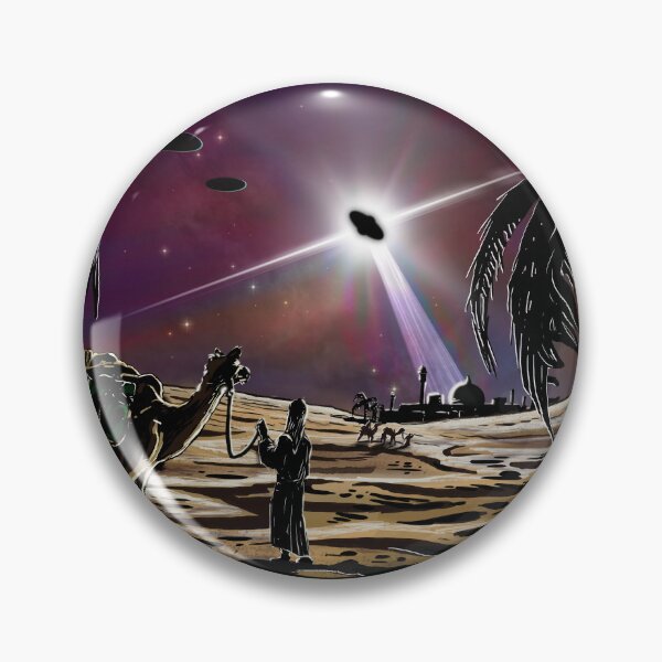 Item preview, Nativity UAP / UFO Holiday Greeting Card (OZ, 2022) designed and sold by Dan Zetterström.